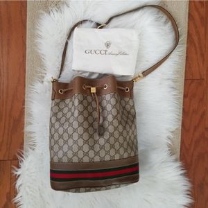Authentic Vintage Gucci Bucket Ophidia Bag
